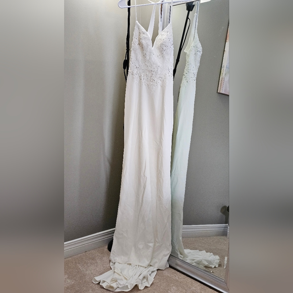 Azazie wedding dress size 6